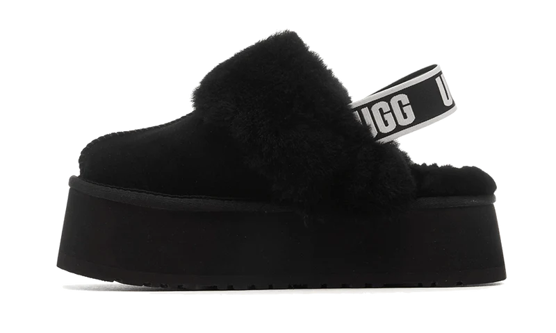 UGG Funkette Slipper Black-1113474-BLK-JHypes