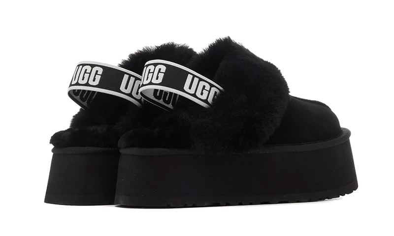 UGG Funkette Slipper Black-1113474-BLK-sneakers JHypes