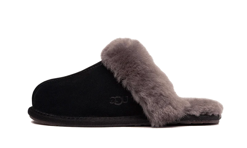 UGG Scuffette II Slipper Black Grey-1106872-BCGR-JHypes