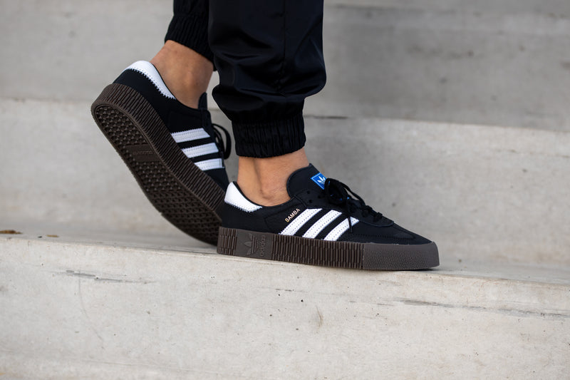 adidas Sambarose Black White Gum (W)-B28156-sneaker-JHypes
