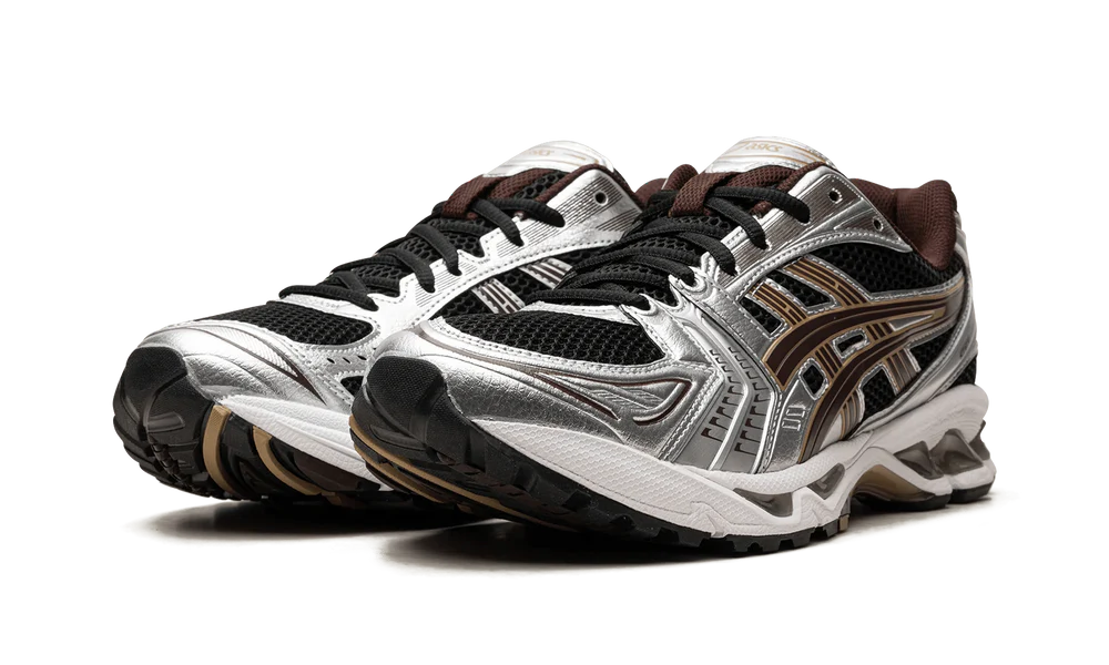 ASICS Gel-Kayano 14 Black Coffee zilver