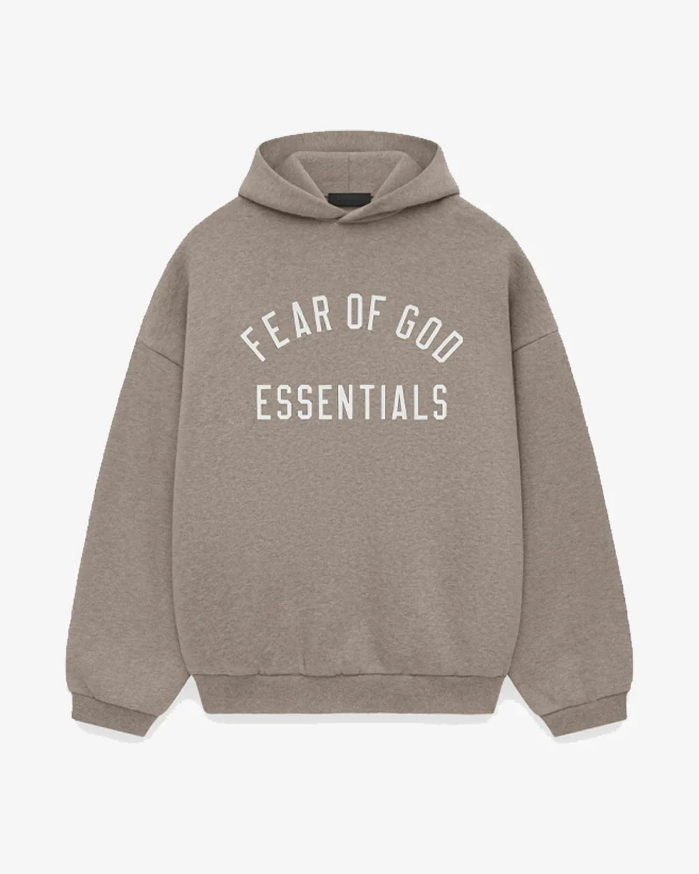 Fear of God Essentials Fleece Heather Grey FW24 Hoodie