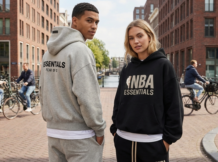 Krimpt Fear of God Essentials in de was?