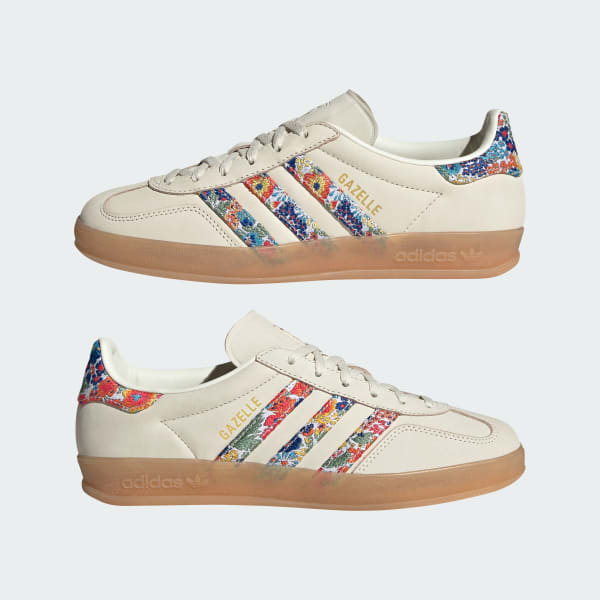 Adidas_Gazelle_Indoor_Liberty_London_Floral_Embroidery_Stripes_Schoene