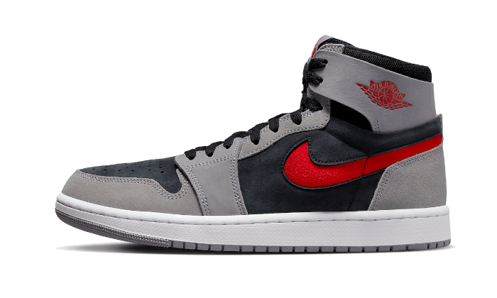 Air Jordan 1 High Zoom Air CMFT 2 Black Fire Red Cement - DV1307-060-JHypes