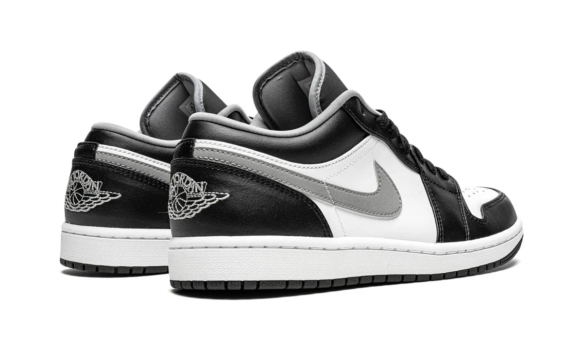 Air Jordan 1 Low Black White Particle Grey -553558-040-sneakers JHypes 