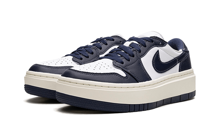 Air Jordan 1 Low Elevate White Midnight Navy Sail - DH7004-141-sneaker-JHypes
