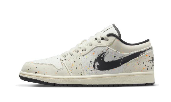 Air Jordan 1 Low SE Brushstroke- DM3528-100-JHypes