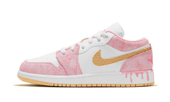 Air Jordan 1 Low SE Paint Drip-CW7104-601-JHypes
