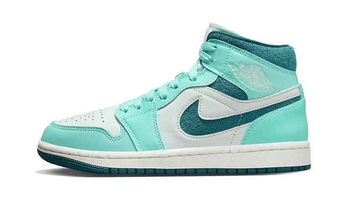 Air Jordan 1 Mid Bleached Turquoiset -DZ3745-300-JHypes