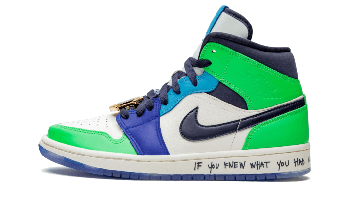 Air Jordan 1 Mid Fearless Melody Ehsani-CQ7629-100-JHypes
