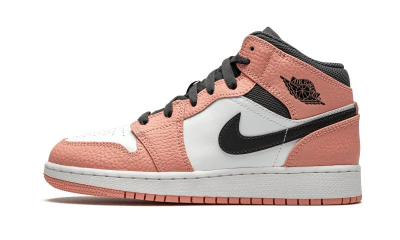Air Jordan 1 Mid Pink Quartz -555112-603-JHypes