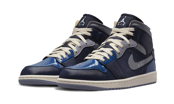Air Jordan 1 Mid SE Craft Obsidian - DR8868-400-sneaker-JHypes
