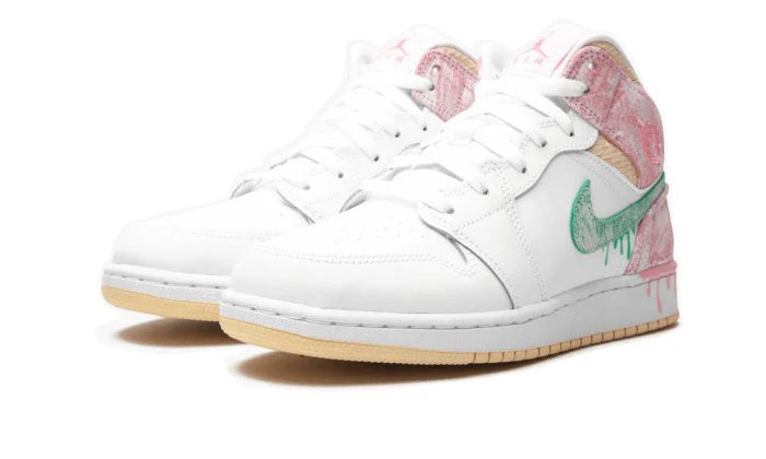 Air Jordan 1 Mid SE Paint Drip -DD1666-100-sneaker JHypes