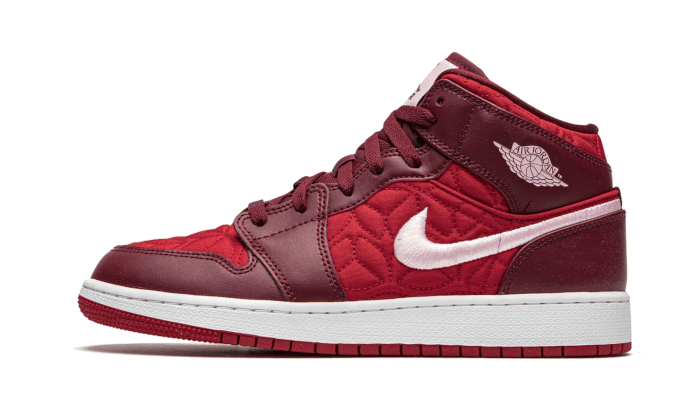 Air Jordan 1 Mid SE Red Quilt-AV5174-600-JHypes
