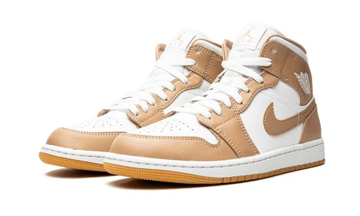 Air Jordan 1 Mid Tan Gum-554724-271-sneaker JHypes