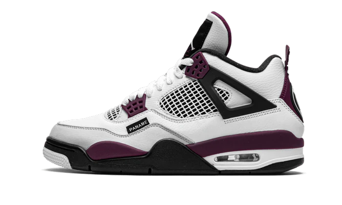 Air Jordan 4 PSG Neutral Grey Bordeaux-CZ6509-100-JHypes