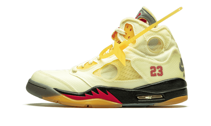 Air Jordan 5 Retro Off-White Sail - DH8565-100-JHypes

