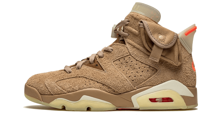 Air Jordan 6 Retro Travis Scott British Khaki - DH0690-200-JHypes
