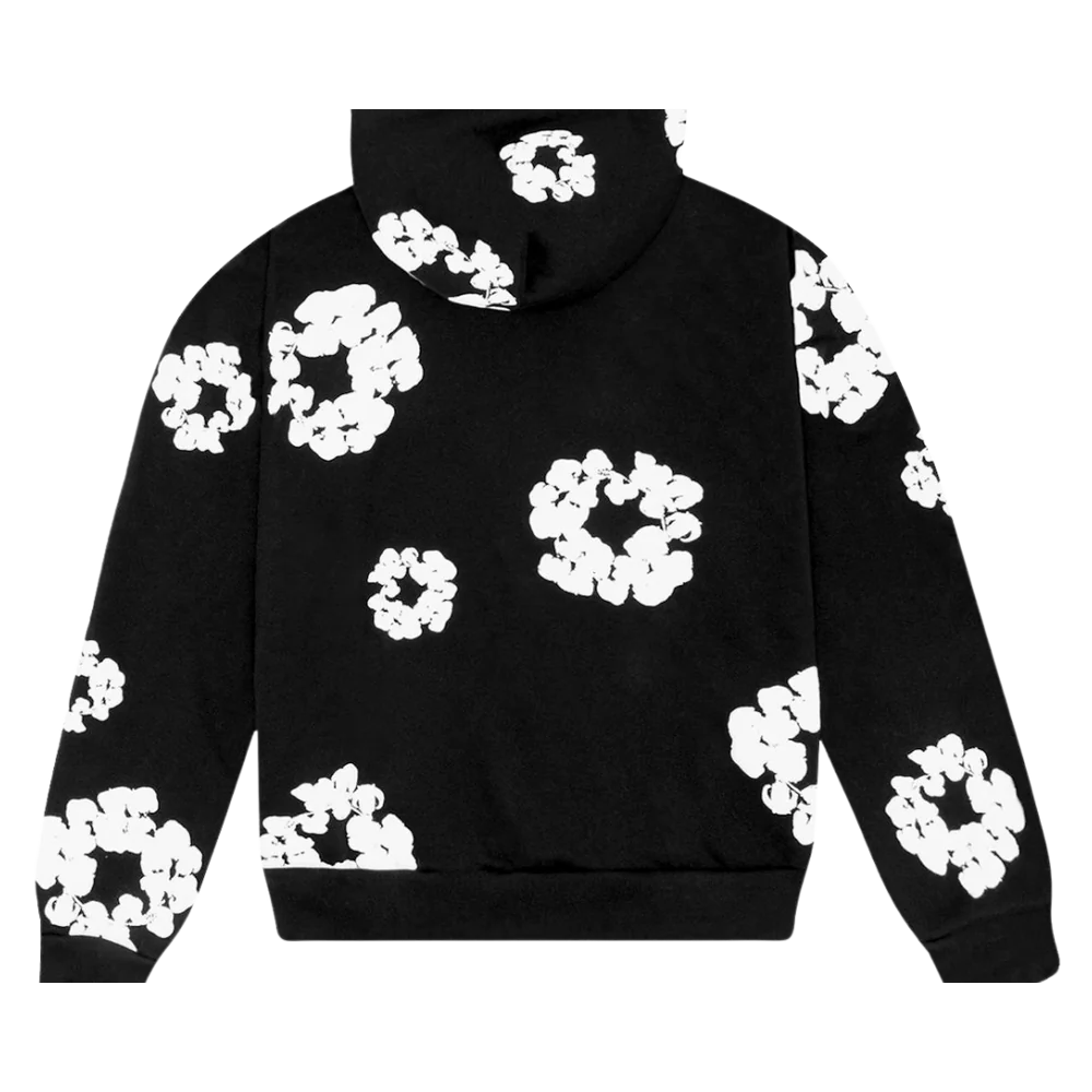 Denim Tears The Cotton Wreath Hoodie zwart