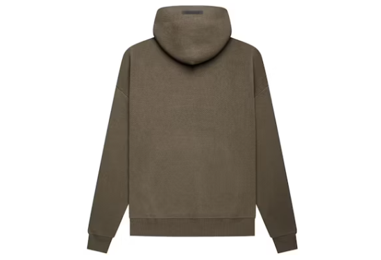 Fear of God Essentials Knit Pullover Hoodie Harvest Brown