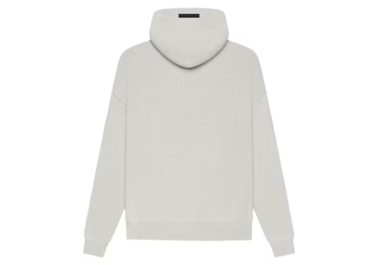 Essentials Fear of God Knit Pullover Hoodie Light Heather Oatmeal Licht Grijs