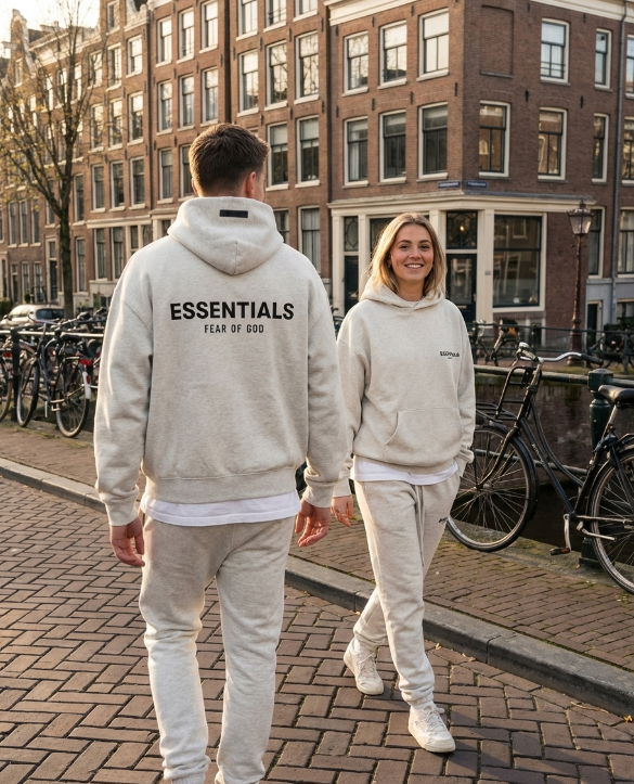 Essentials grijs trainingspak