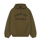 Fear Of God Essentials FW24 Olive Hoodie