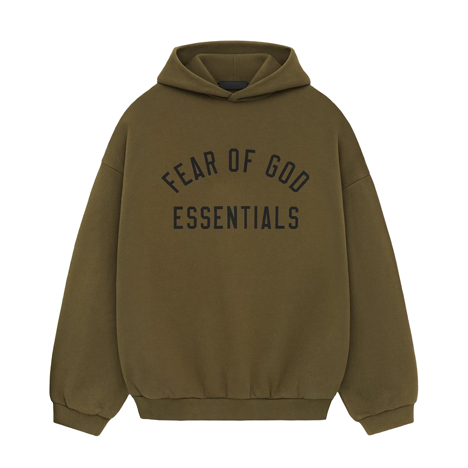 Fear Of God Essentials FW24 Olive Hoodie