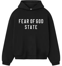 Fear Of God Essentials Black Hoodie