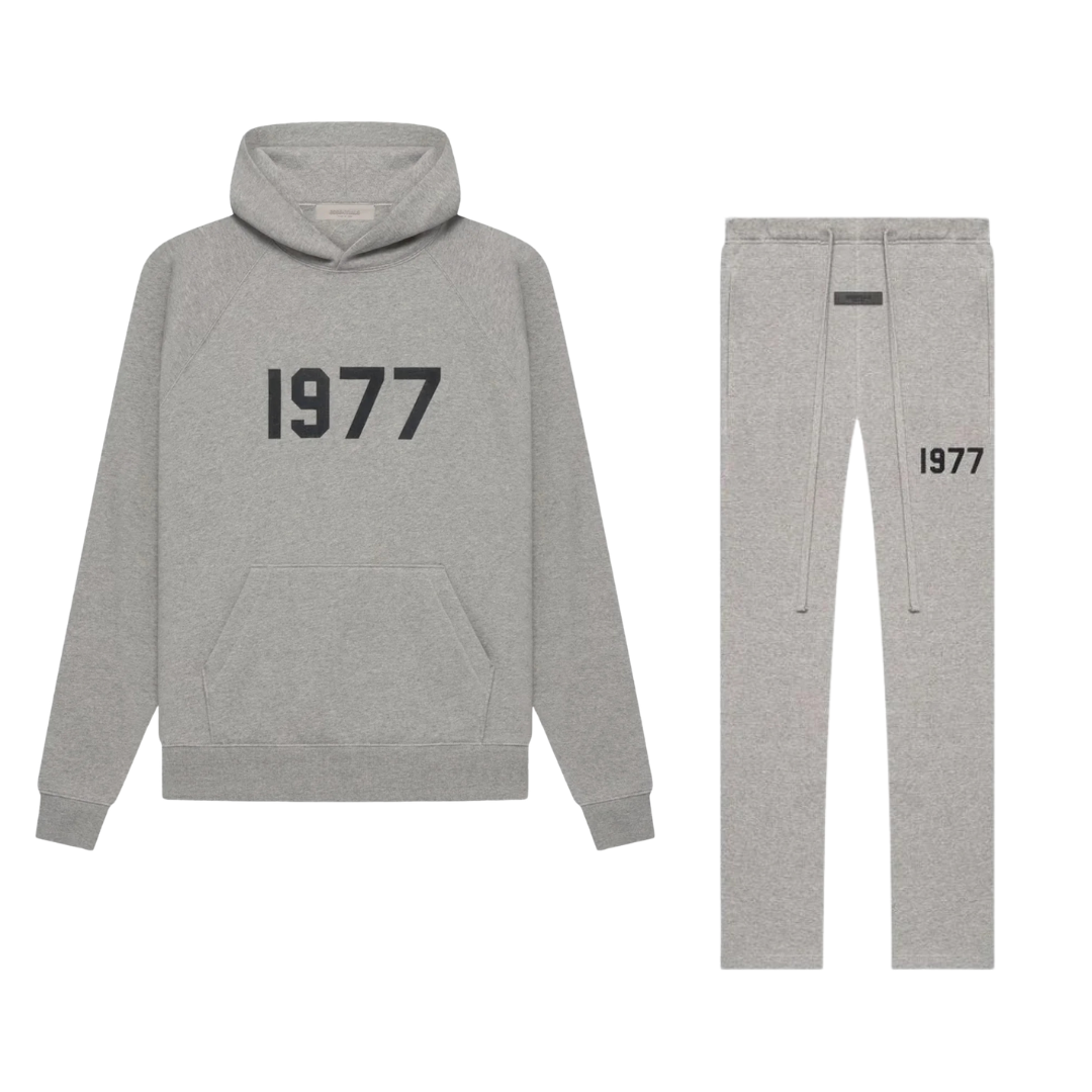 Fear of God Essentials 1977 Dark Oatmeal Relaxed Set