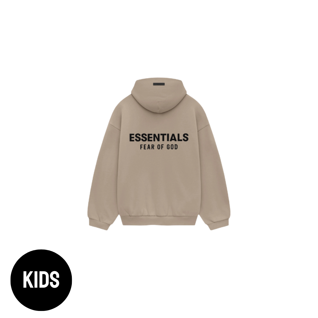 Fear of God Essentials Desert Sand Hoodie Kids