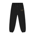 Fear of God Essentials FW24 Black Yellow State Lange Broek