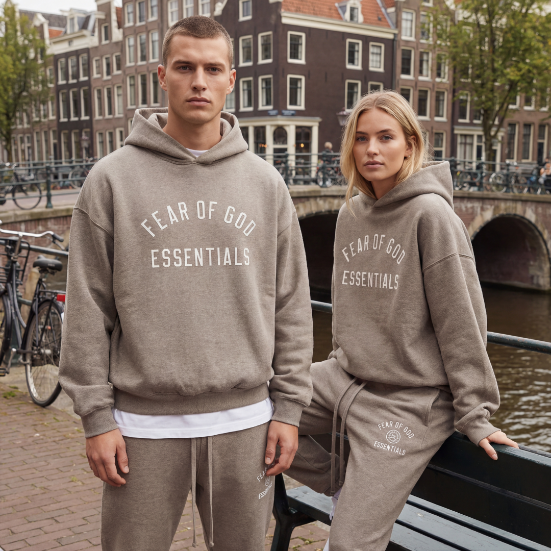 Fear of God Essentials Fleece Heather Gray FW24 Pak