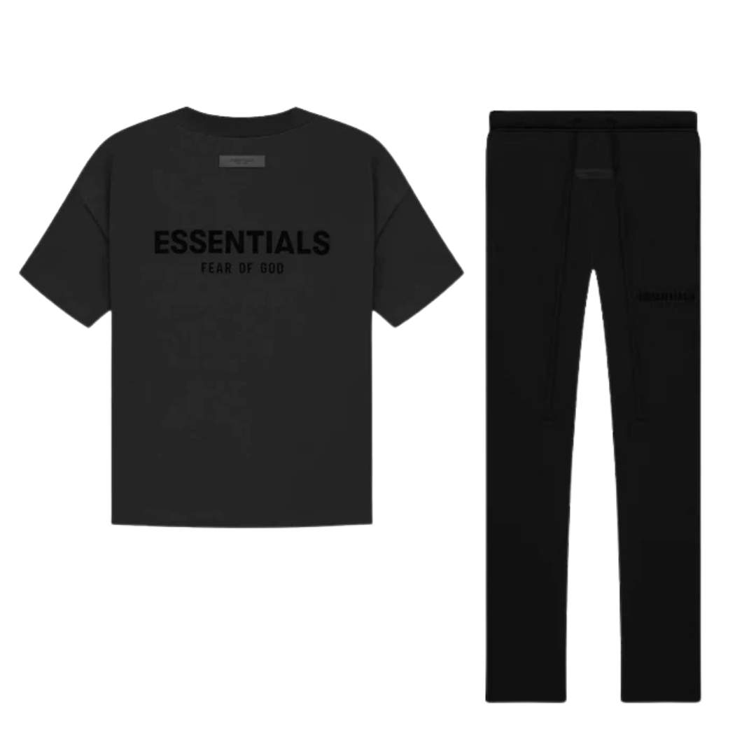 Fear of God Essentials Limo Black T-Shirt + Lange Broek