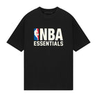 Fear of God Essentials NBA Black White Shirt