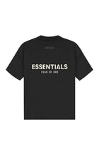 Fear of God Essentials Jet Black T-Shirt Kids