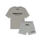 Fear of God Essentials Dark Oatmeal Summer Set Kids