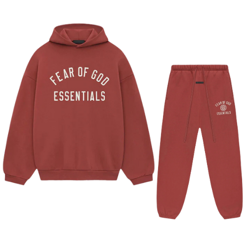 Fear of God Essentials FW24 Crimson Full set