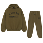 Fear of God Essentials FW24 Olive Full set