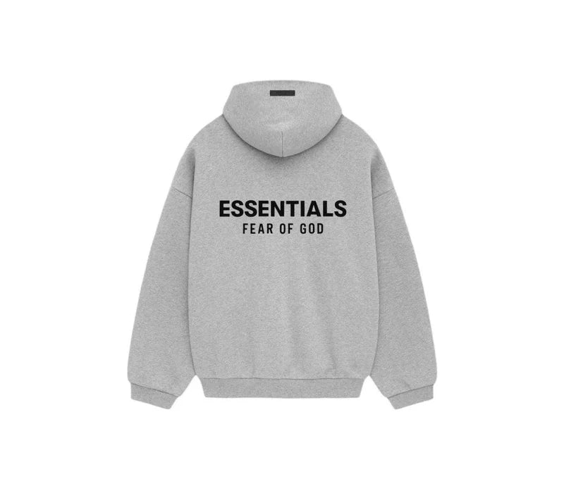 FW24 Essentials God of Fear God of Fear ライトグレー XS パーカー GOD OF FEAR ESSENTIALS Light Set Full Heather トップス