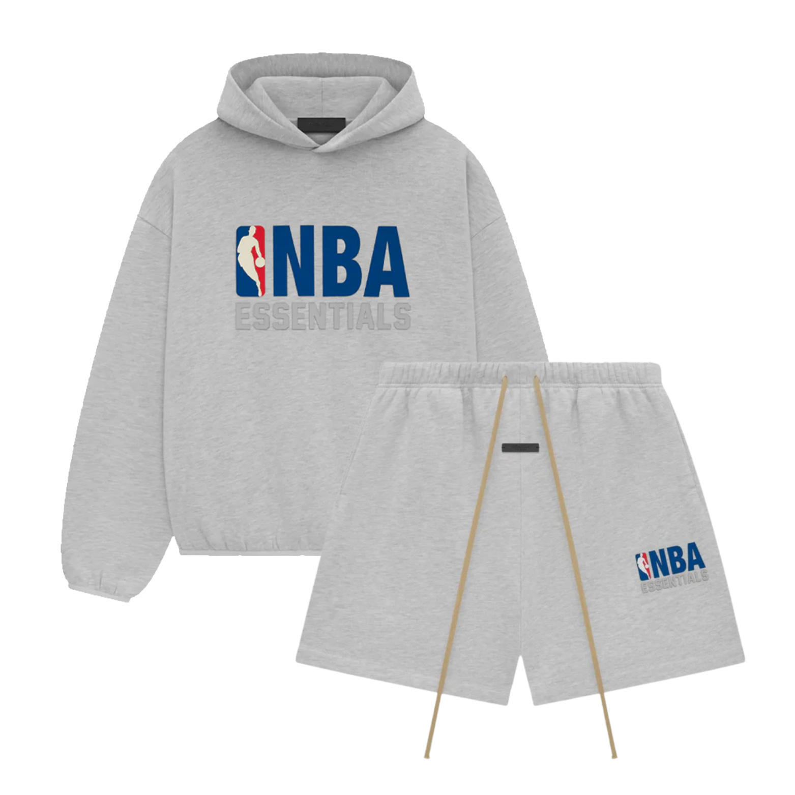 FearofGodEssentialsNBALightHeatherHoodie_Shorts