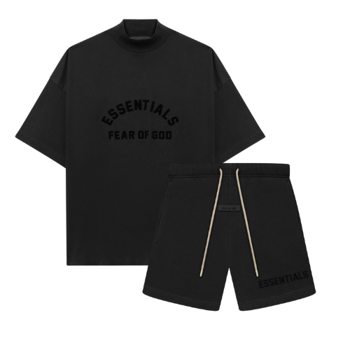 Fear of God Essentials SS23 Jet Black Summer Set