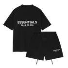 Fear of God Essentials SS25 Jet Black Summer Set
