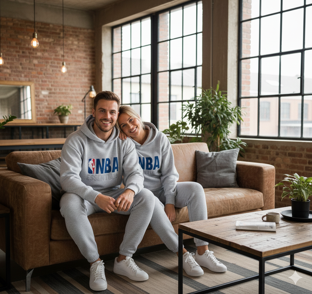 Fear of God Essentials NBA Light Heather FW24