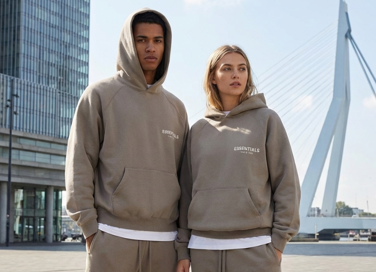 Fear of God Essentials Desert Taupe Hoodie