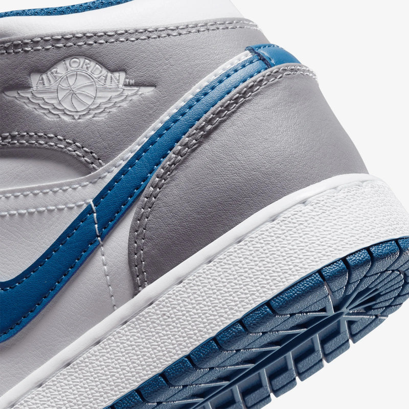 Jordan 1 Mid True Blue Cement GS-DQ8423-014-schoenen JHype