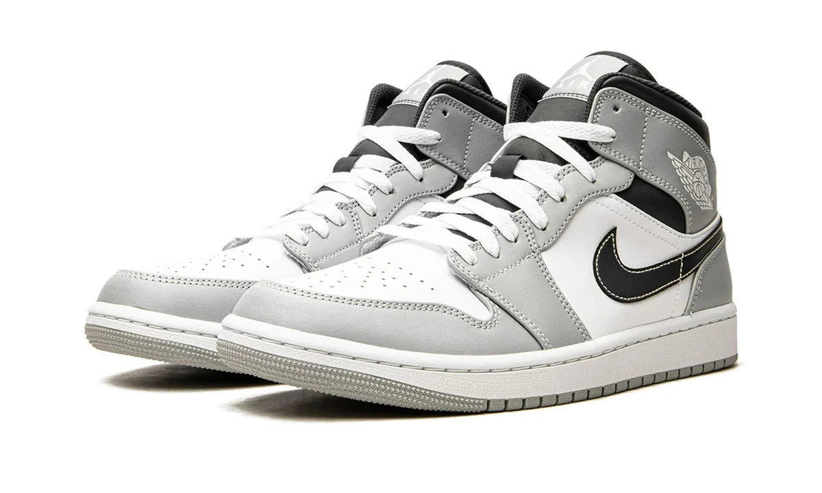 Jordan 1 mid Light Smoke Grey Anthracite-554724-078-sneaker JHypes