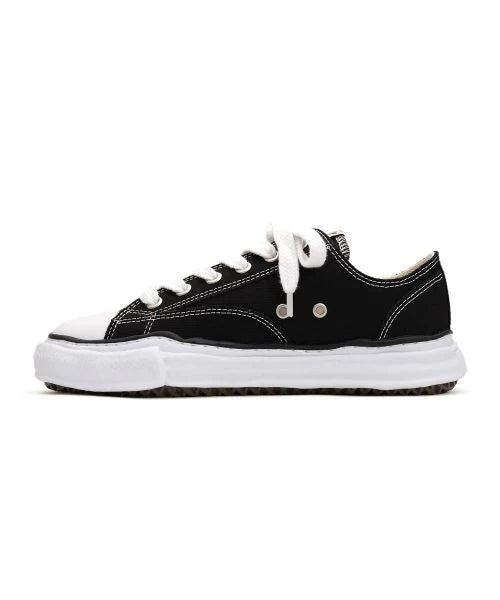 Maison Mihara Yasuhiro Peterson OG Sole Canvas Low Black-A01FW702-BLK-sneakers JHypes