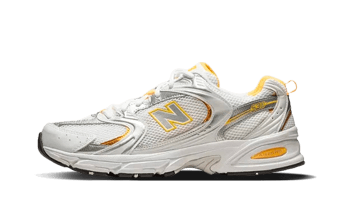 New Balance 530 White Vibrant Apricot Silver Metallic - MR530PUT-JHypes

